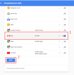 How to Take Backup of Gmail in MBOX Format via Google Takeout