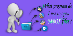 How to open mbox file