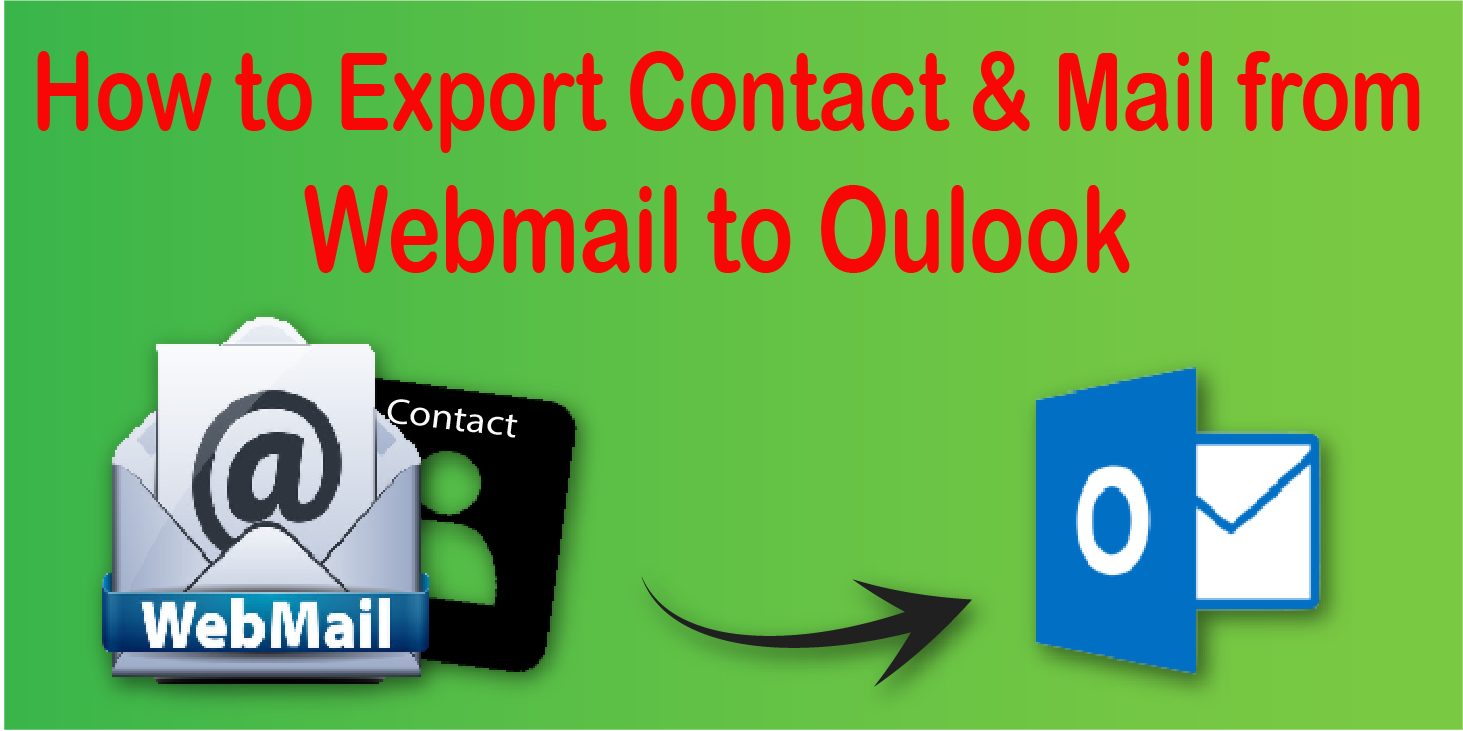 Export webmail to outlook