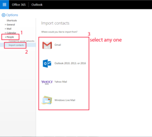 import contact from thunderbird to office 365