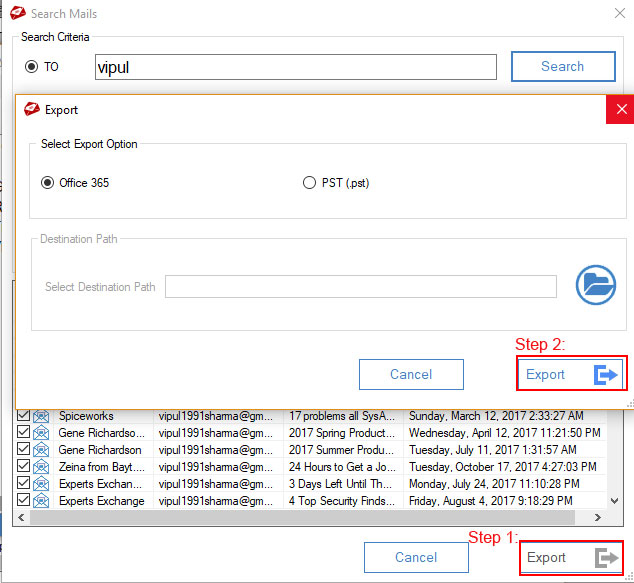 import window live mail to outlook