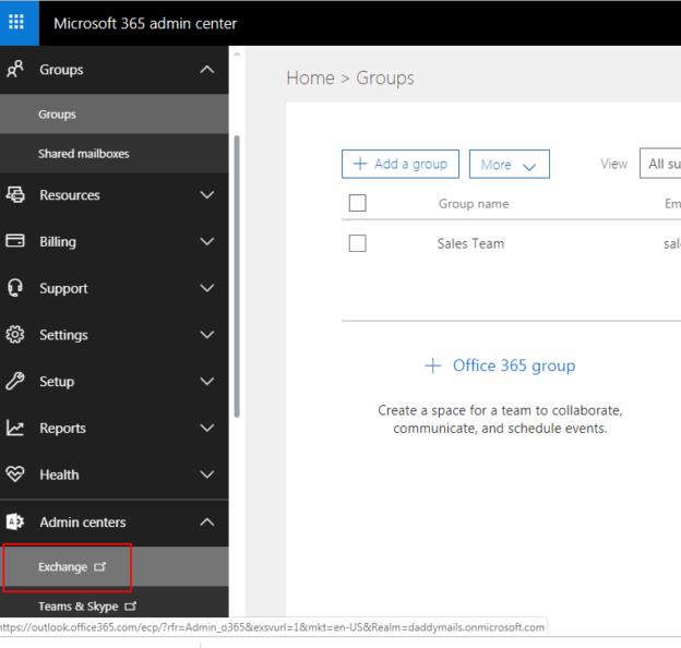 how to add email to distribution list in office 365